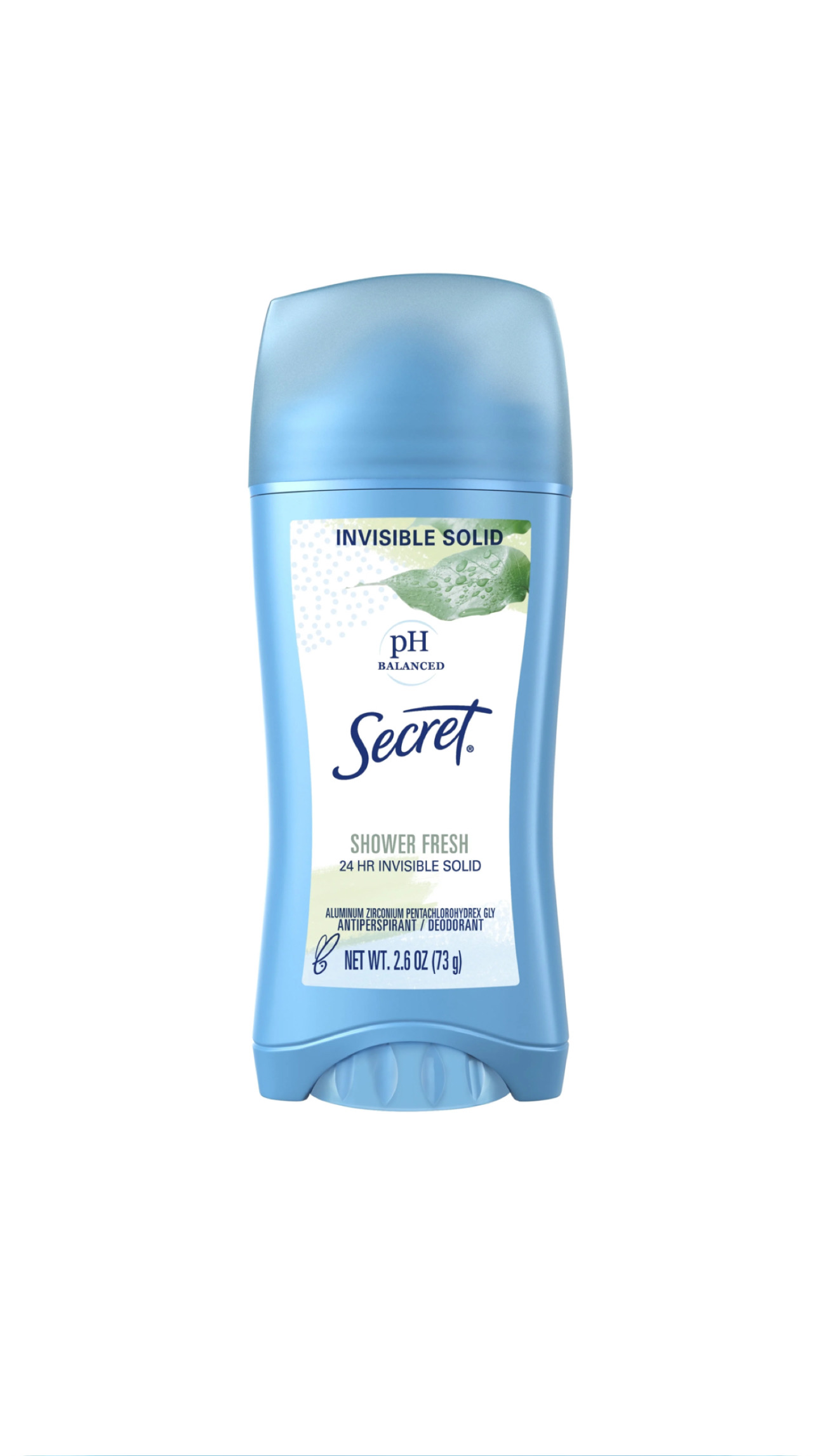 SECRET INVISIBLE SOLID SHOWER FRESH ANTIPERSPIRANT DEODORANT 72g سيكرت صابون مضاد ومزيل تعرق