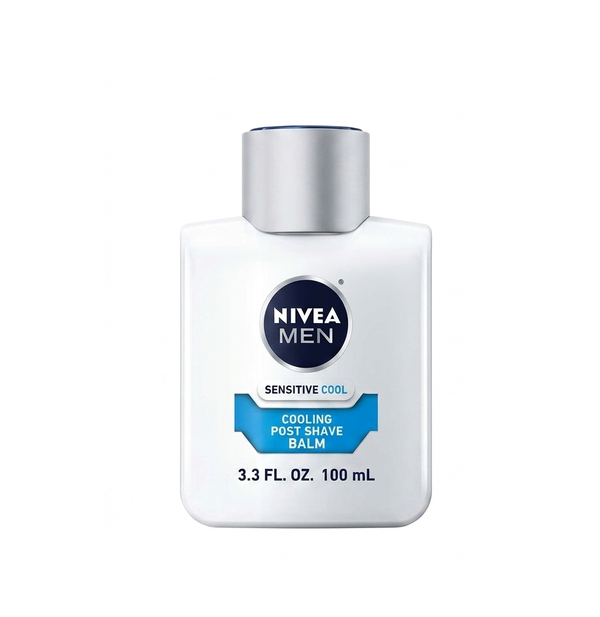 NIVEA Men Sensitive Cool Post Shave Balm Instant Relief 100ml نيفيا بلسم لما بعد الحلاقة يُخفف فورًا من تهيج البشرة الناتج عن الحلاقة