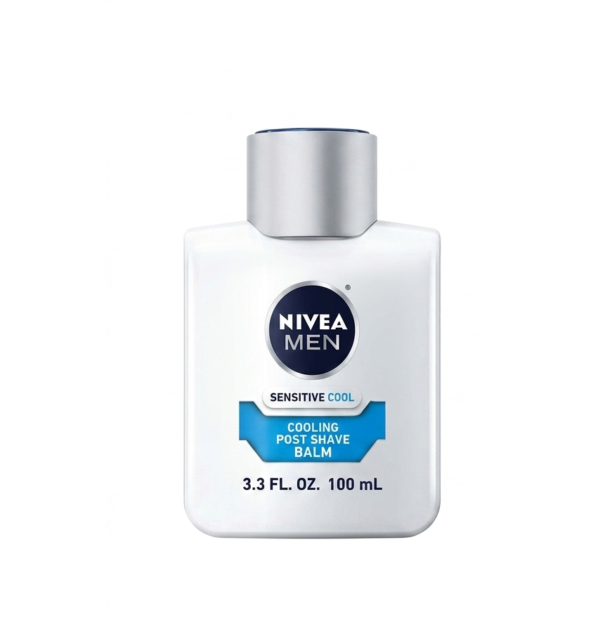 NIVEA Men Sensitive Cool Post Shave Balm Instant Relief 100ml نيفيا بلسم لما بعد الحلاقة يُخفف فورًا من تهيج البشرة الناتج عن الحلاقة