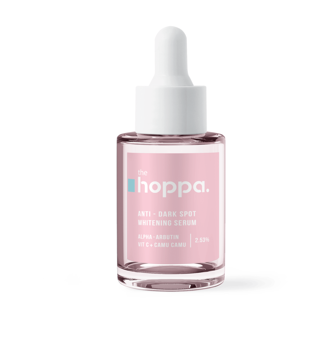 THE HOPPA Anti-Dark Spot Whitening Serum 30ml ذا هوبا سيروم مُفتح غني بفيتامين سي والأربوتين لعلاج التصبغات