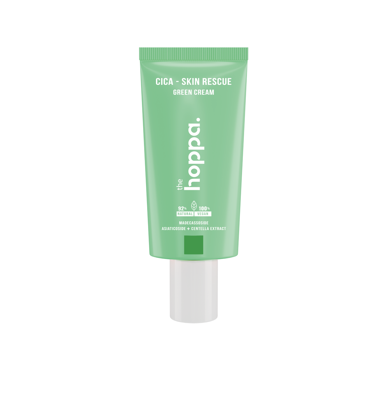 THE HOPPA Cica - Skin Rescue Green Cream ذا هوبا كريم مرطب يهدئ تهيج و احمرار البشرة 