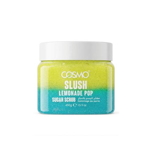 COSMO SLUSH LEMONADE POP SUGAR SCRUB 450g كوزمو سكراب مقشر للجسم بخلاصة الليمونادا