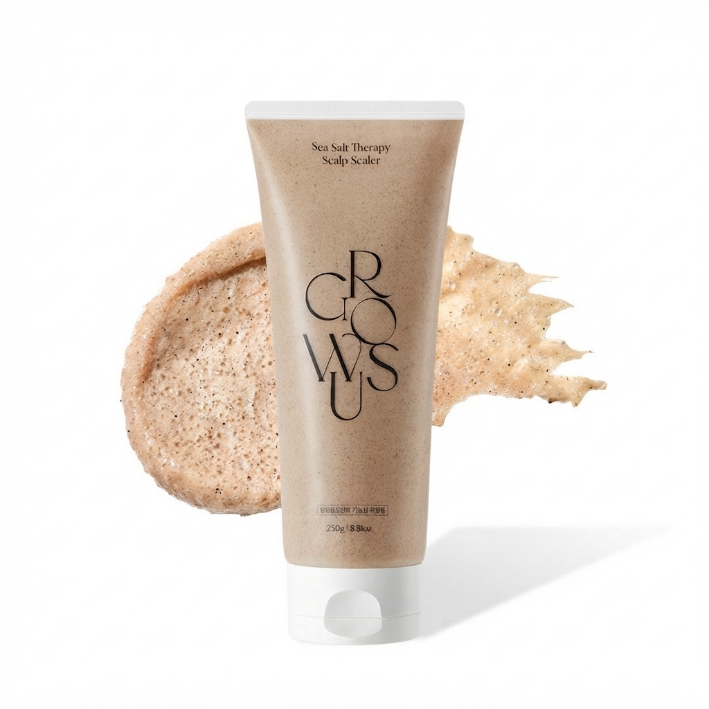 GROWUS SEA SALT THERAPY SCALP SCALER 120g جرووس مقشر ومجدد للفروة بخلاصة ملح البحر
