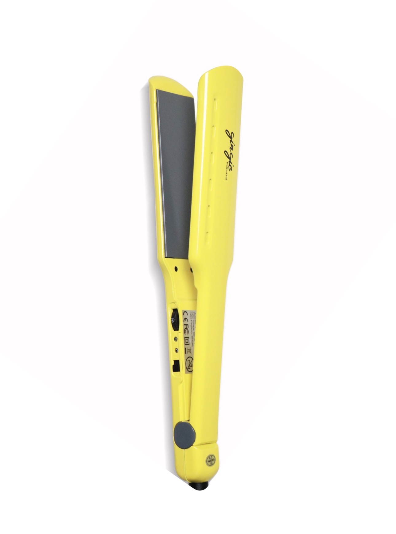 GINGIE PROFESSIONAL THE SHOT DRYING FLAT IRON چينچي جهاز مكواة متطور لتمليس وتصفيف الشعر 