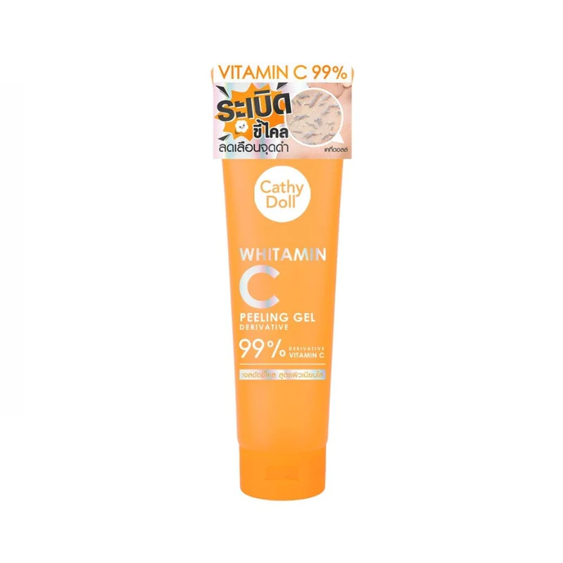 CATHY DOLL WHITAMIN C PEELING GEL كاثي دول جل مقشر للوجه والجسم بخلاصة الڤيتامين C