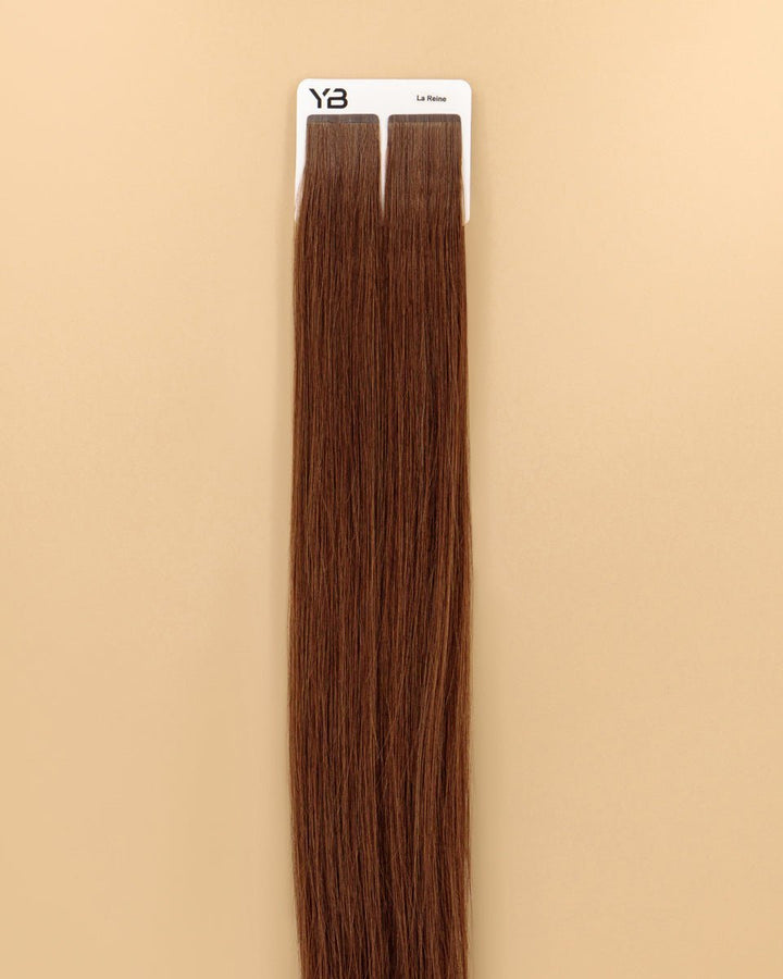 YOUMI BEAUTY Reine – Tape-In Hair Extension يومي بيوتي اكستينشن شعر بدرجة البني الفاتح البندقي