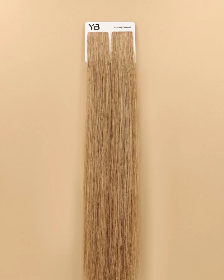 YOUMI BEAUTY La Salty Caramel – Tape-In Hair Extension - New يومي بيوتي اكستينشن للشعر بدرجة الاشقر الكراميلي