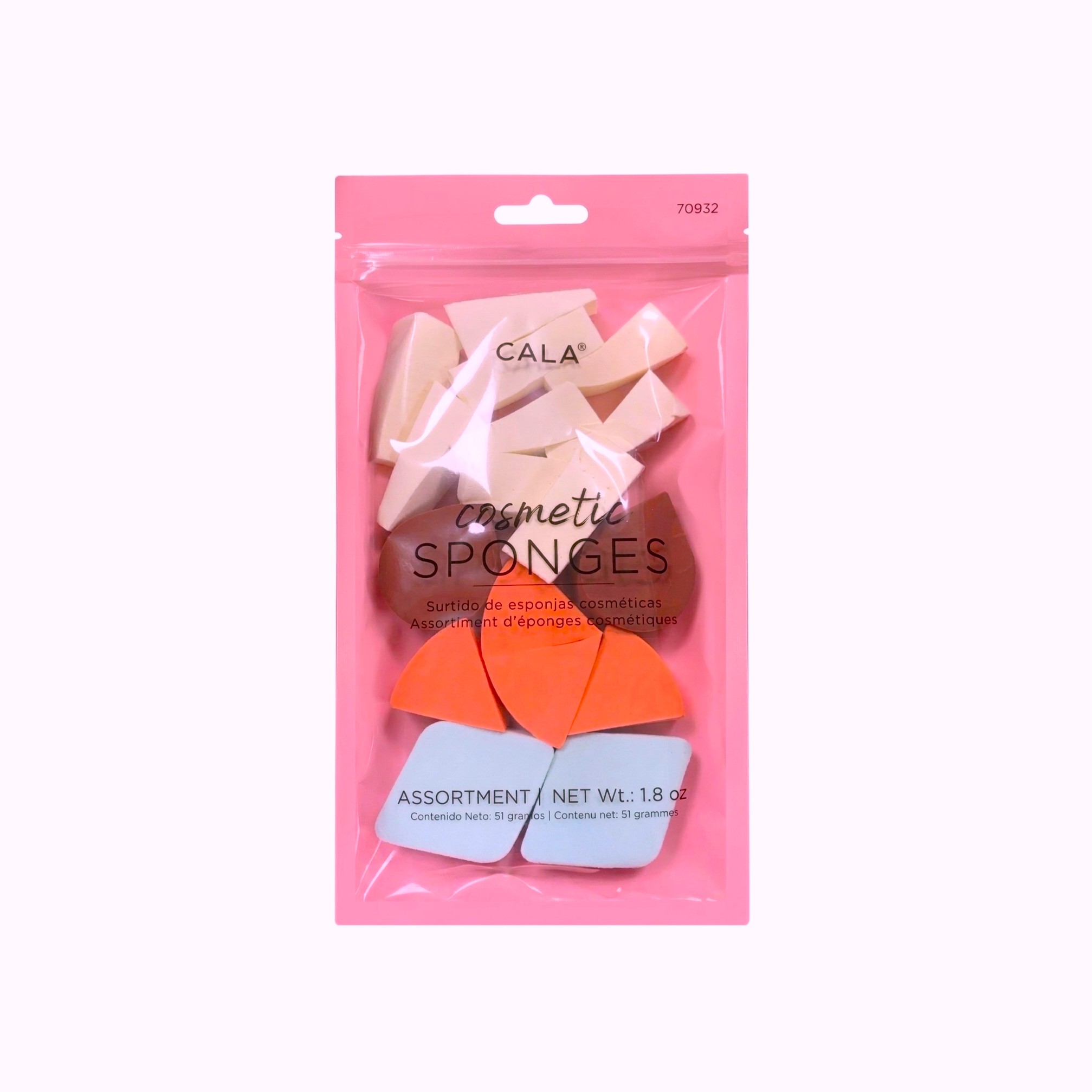 CALA Cosmetic Sponges 70932  كالا مجموعة اسفنجات توزيع الميكاب