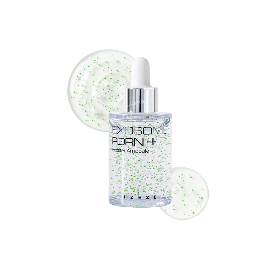 IZEZE PDRN+ Booster Ampoule 30ml ازيزي سيروم يقوي حاجز البشرة ويمنحها ترطيبا عميقا و توهجا زجاجيا 