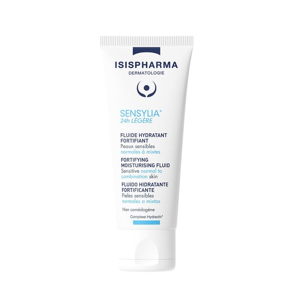 ISISPHARMA Sensylia 24h Legere Fluide Hydratant Fortifiant 40ml  اسس فارما كريم مرطب ومهدئ مناسب للبشرة الحساسة الى المختلطة