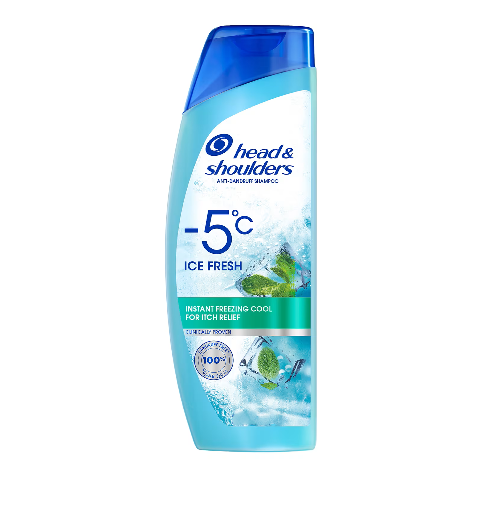 HEAD & SHOULDERS Anti-dandruff Shampoo - Ice Fresh 375ml هيد اند شولدرز شامبو مضاد للقشرة