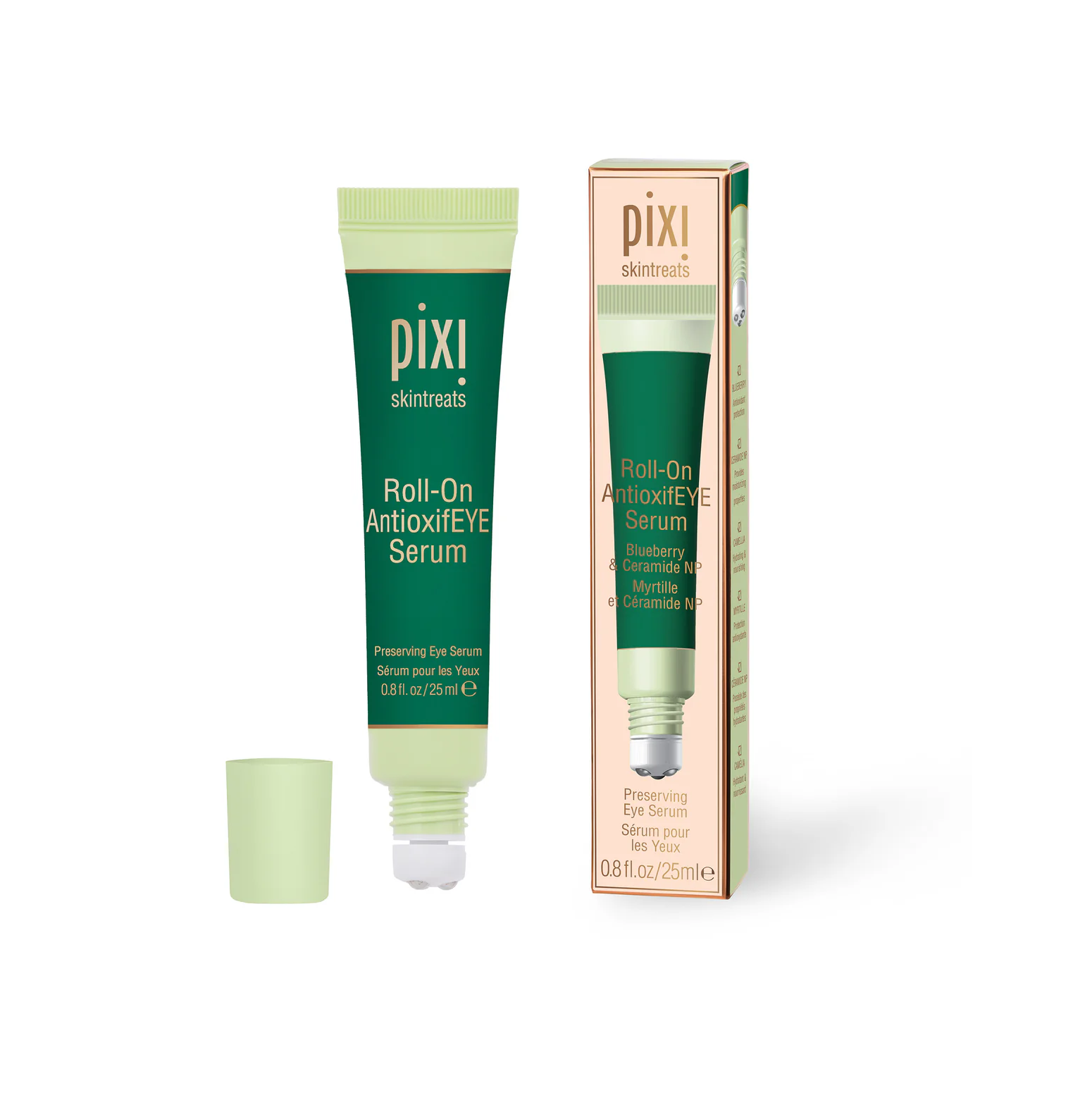 PIXI Skintreats Roll-On Antioxifeye Eye Serum 25ml بيكسي سيروم رولل اون يقلل الانتفاخ و يرطب البشرة