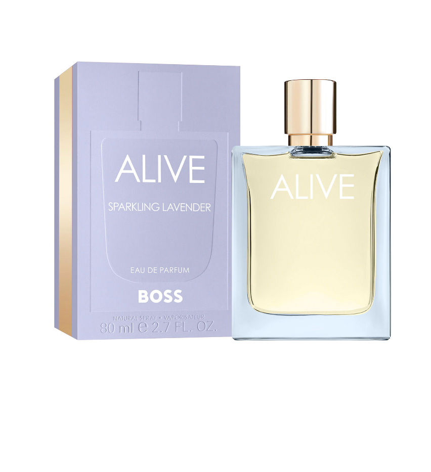 BOSS Alive Sparkling LAvender Eau De Parfum For Women 80ml بوس عطر للنساء