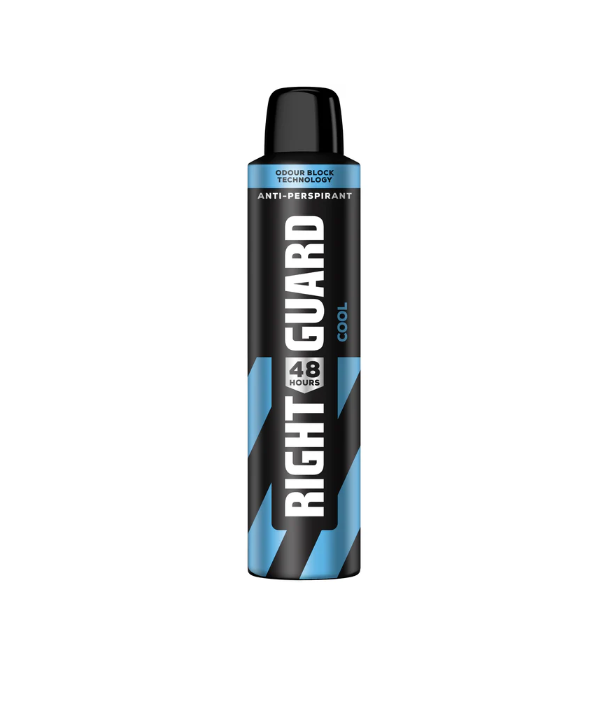 RIGHT GUARD 48 Hours Cool Anti-Perspirant 150ml رايت جارد مزيل العرق للرجال