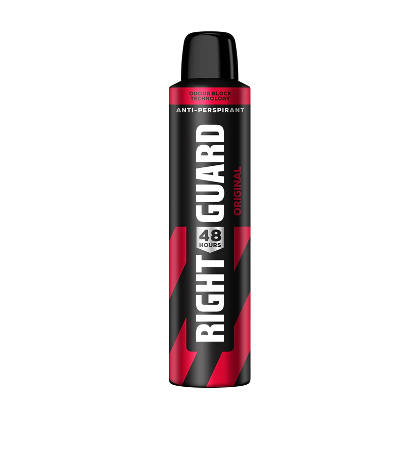 RIGHT GUARD 48 Hours Original Anti-Perspirant 150ml رايت جارد مزيل العرق للرجال