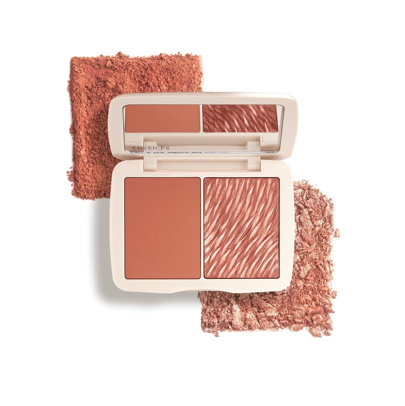 COVER | FX MONOCHROMATIC CHEEK DUO BLUSH كفر فكس أحمر خدود باودر