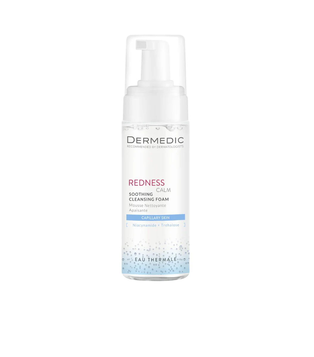 DERMEDIC REDNESS Soothing cleansing foam ديرماتيك غسول فوم