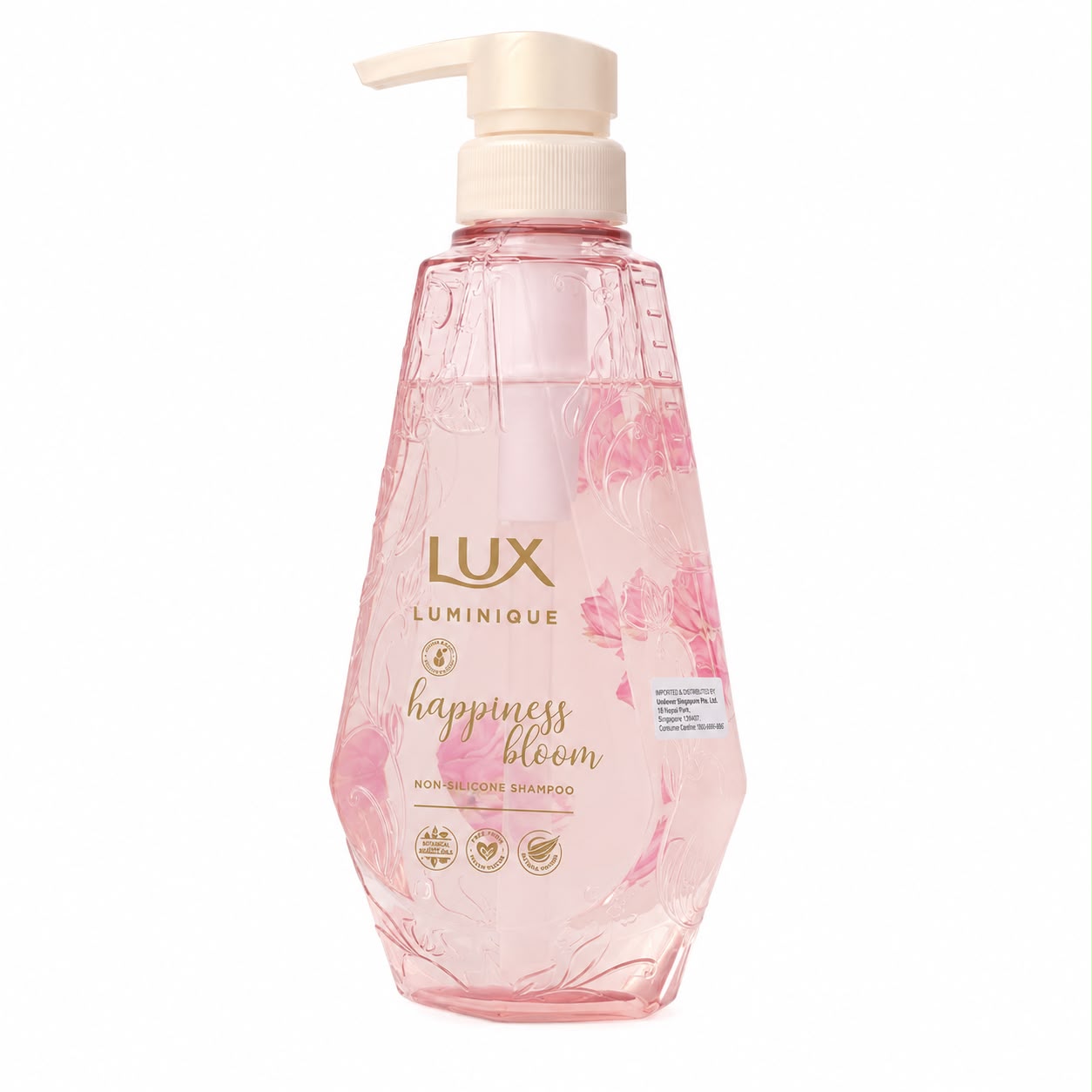 LUX Luminique SHAMPOO 450g - Happiness Bloom لوكس شامبو يمنح الشعر نعومة وخفة ولمعانًا صحيًا