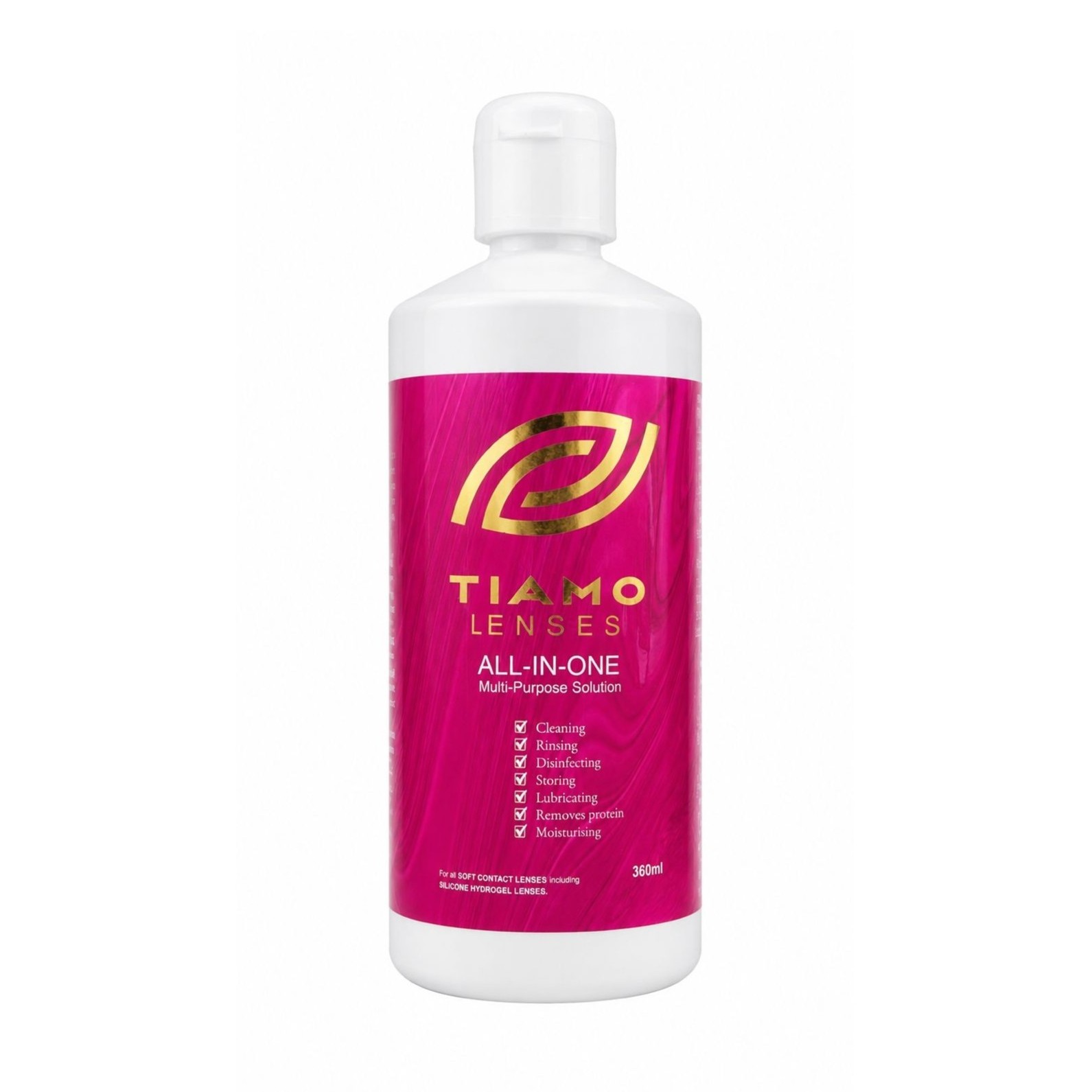 TIAMO LENS ALL-IN-ONE Multi-Purpose Solution 360ml تيامو سائل عدسات
