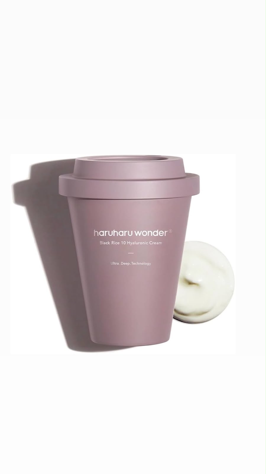 HARUHARU WONDER BLACK RICE 10 HYALURONIC CREAM 90ML هارو هارو وندر كريم مغذي ومرطب للوجه