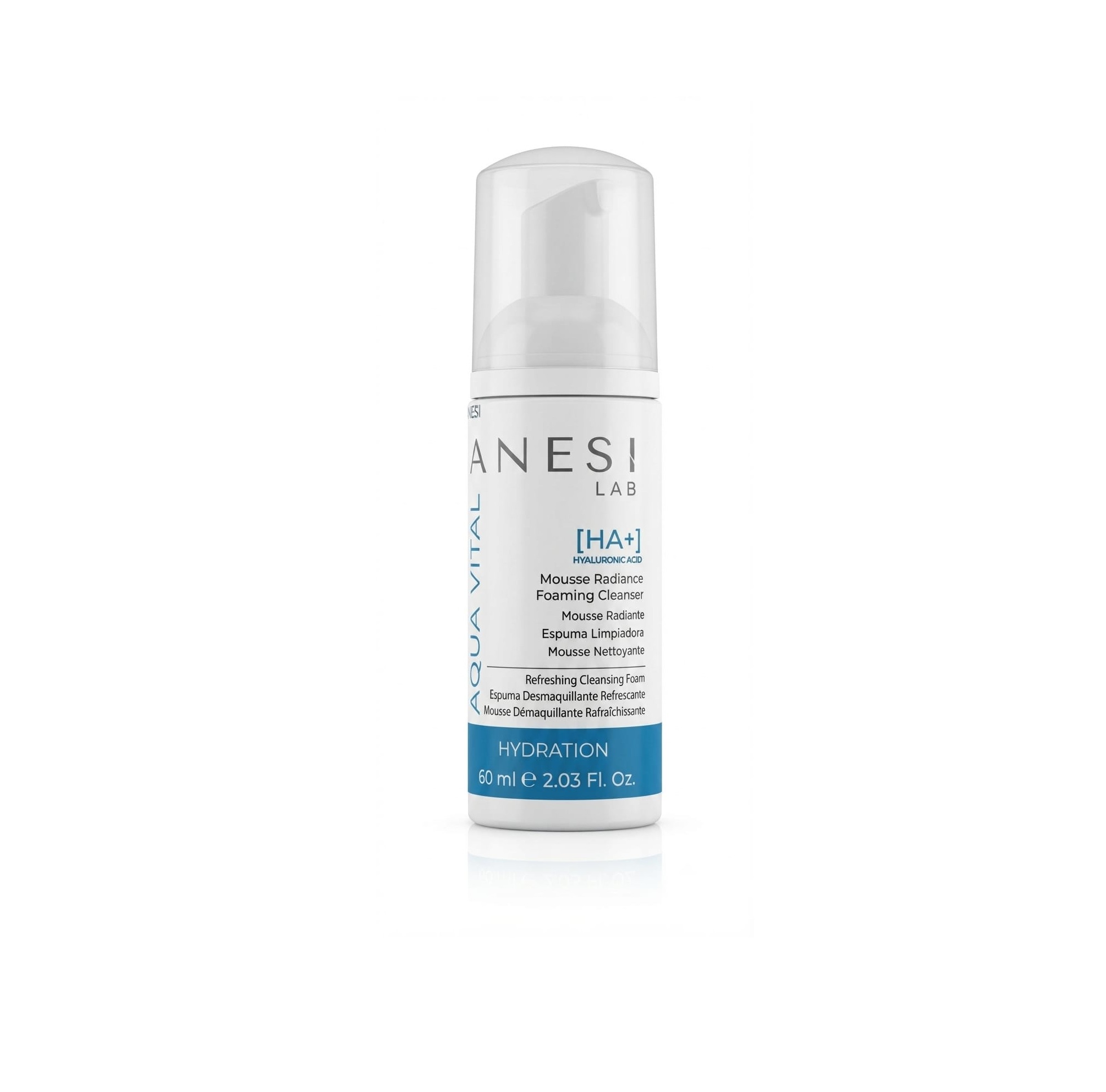 ANESI LAB Mousse Radiance Foaming Cleanser 60ml انيسي لاب غسول منظف رغوي يعطي البشرة اشراقة و نعومة