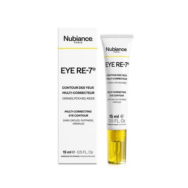 NUBIANCE EYE RE-7 Multi-Correcting Eye Contour 15ml  نوبيانس كريم لمكافحة الهالات ويُخفف انتفاخات تحت العين