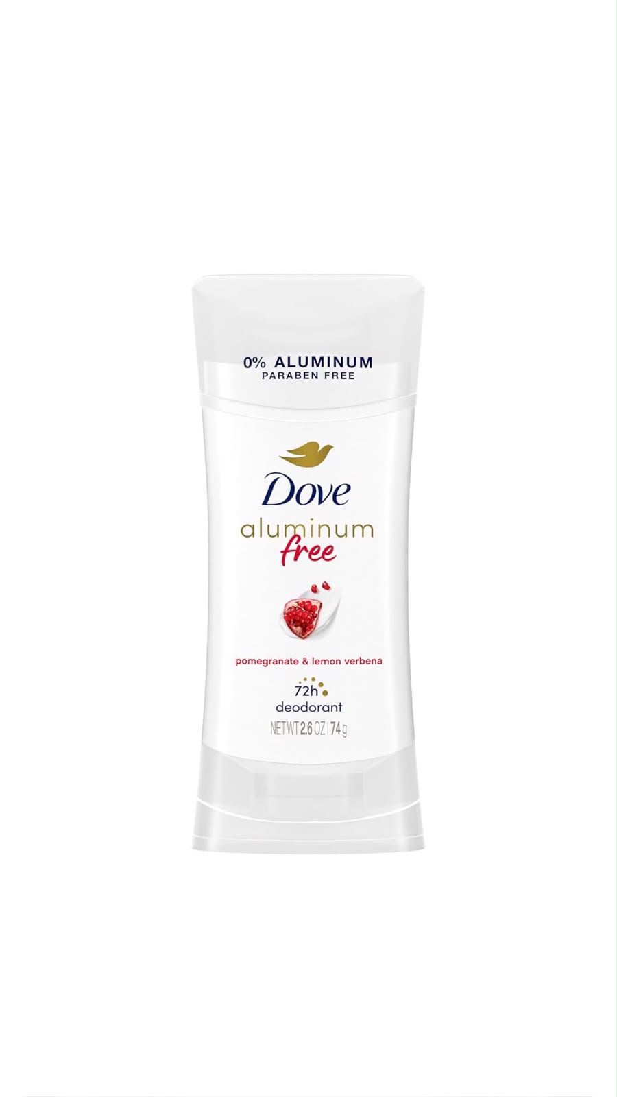 DOVE ALUMINUM FREE DEODORANT دوف مزيل تعرق ستك خالي من الألومنيوم