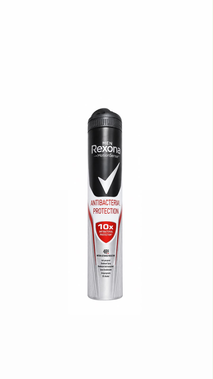REXONA MEN ANTIBACTERIAL PROTECTION 10X DEODORANT SPRAY ريكوسنا سبراي مضاد للتعرق للرجال