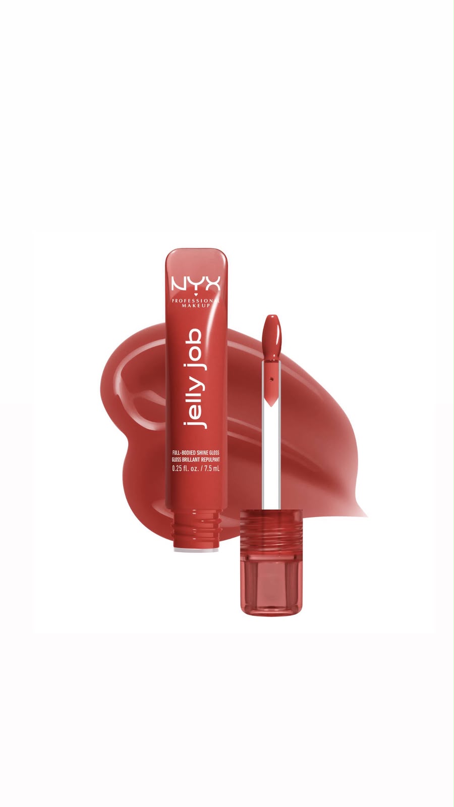 NYX JELLY JOB FULL-BODIED HIGH SHINE GLOSS 7.5ML ان واي اكس ملمع شفاه