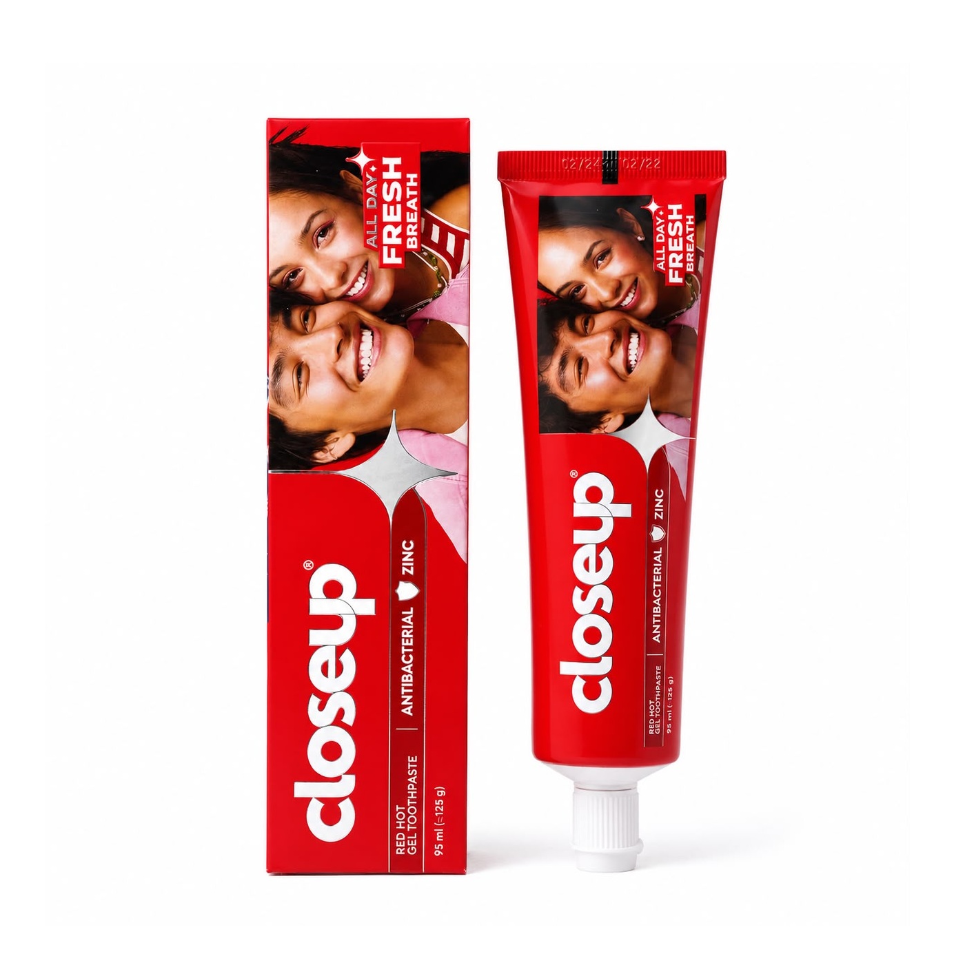 CLOSEUP All Day Fresh Breath Red Hot Gel Antibacterial Toothpaste 95ml