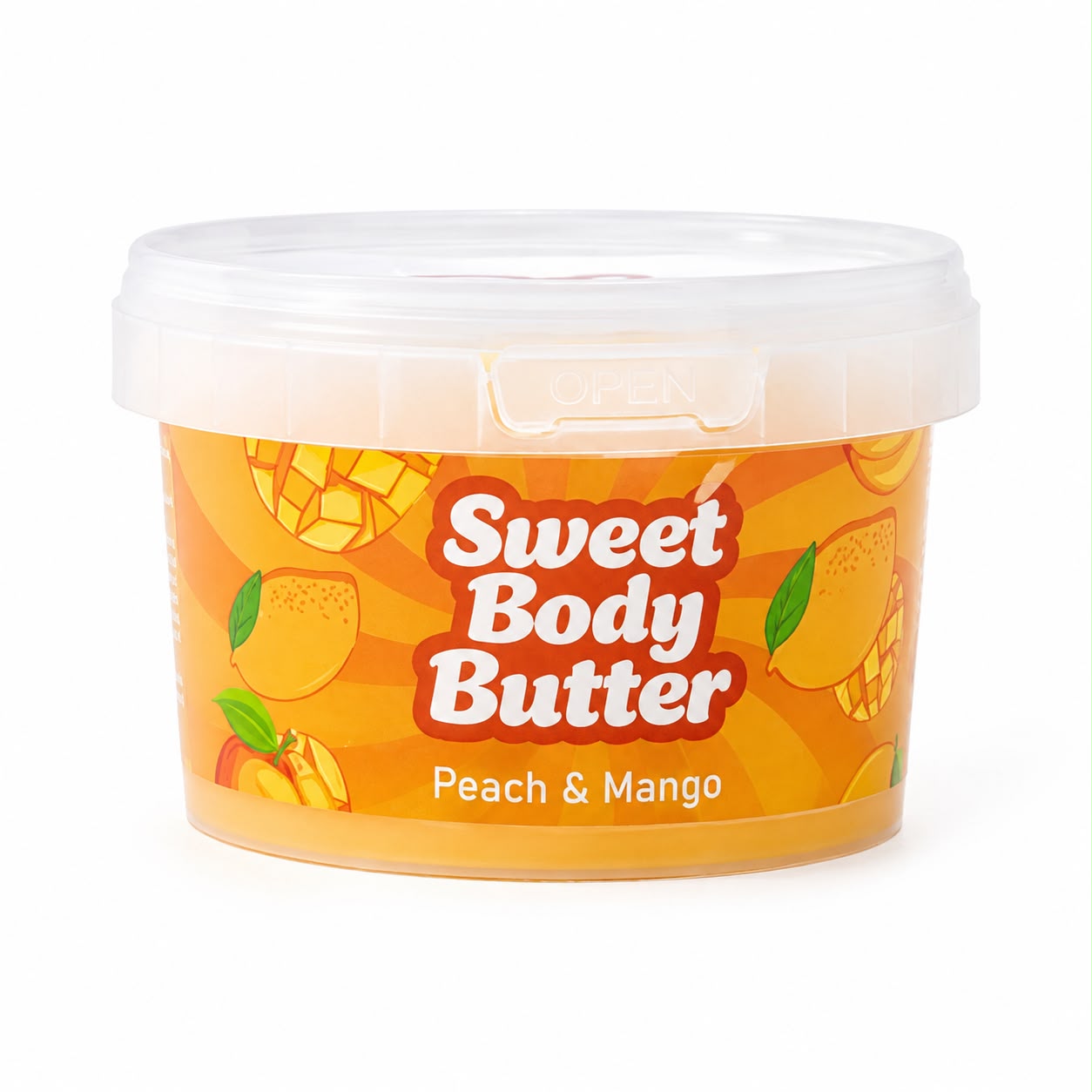 SWEET SCRUB Body Butter With PEACH & MANGO  سكراب مقشر للجسم