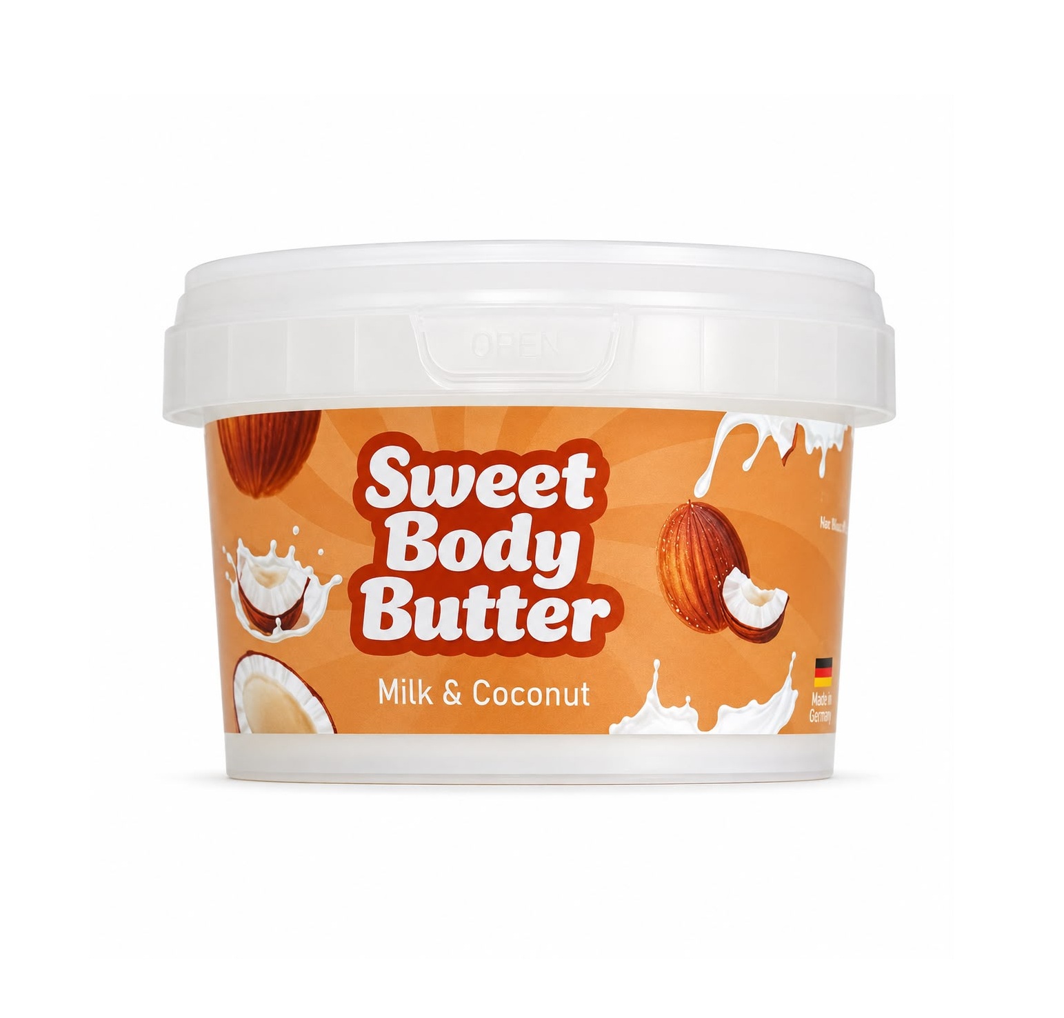 SWEET SCRUB Body Butter With Milk & Coconut  سكراب مقشر للجسم