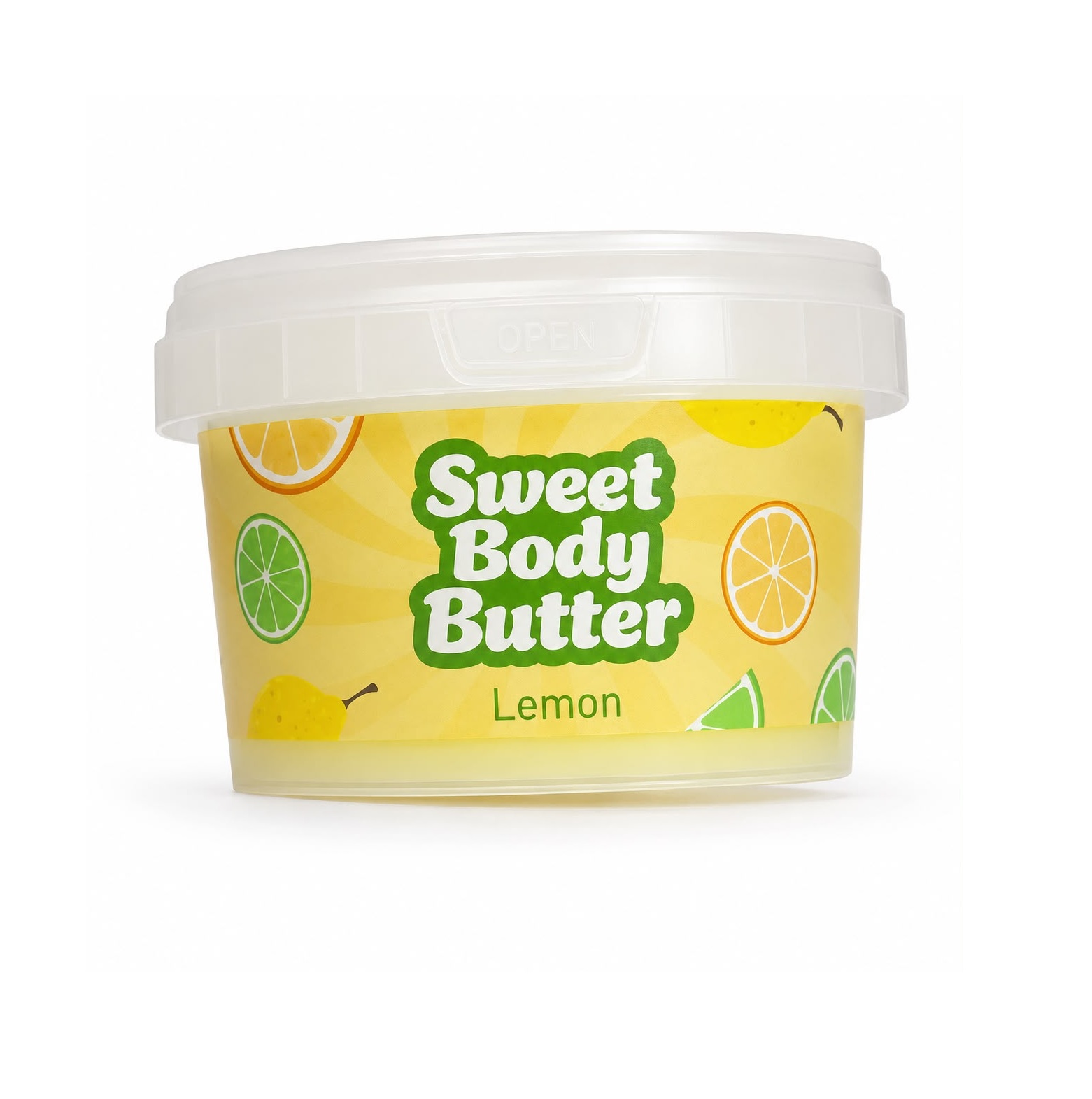 SWEET SCRUB Body Butter With Lemon  سكراب مقشر للجسم