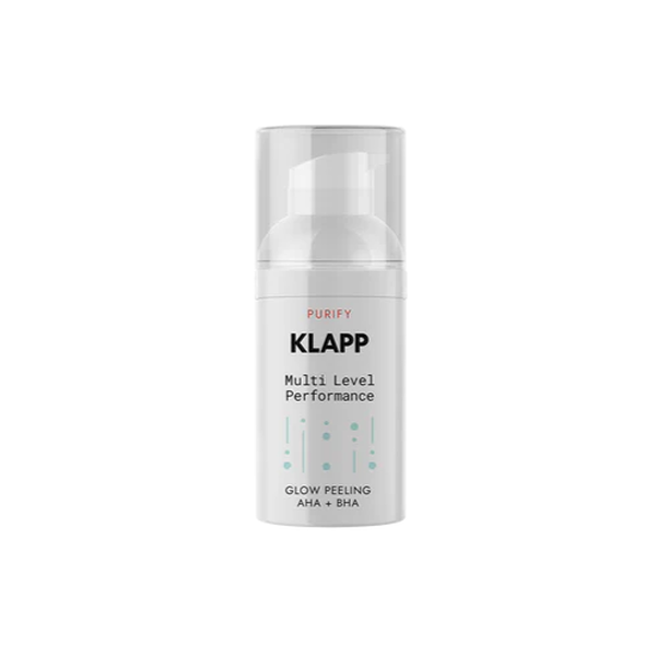 KLAPP Purify Multi Level Performance Glow Peeling AHA + BHA 30ml كلاب مقشر ينظف المسام  و يجدد البشرة