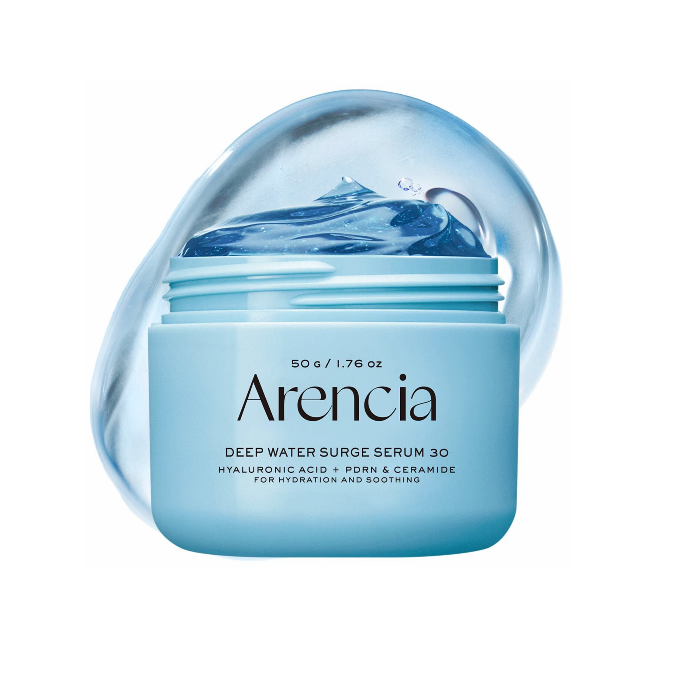 ARENCIA Hydrating And Soothing Deep Water Surge Serum 30 50g ارينسيا سيروم ليلي يرطب البشرة بعمق