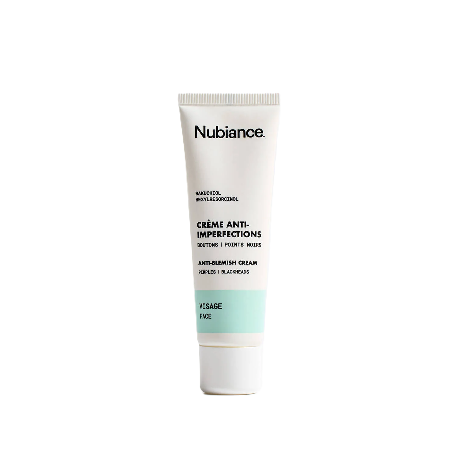 NUBIANCE Crème Anti-Imperfections Anti-Blemish Cream 30ml نيوبيانس كريم يساعد على تقليل مظهر الشوائب تنظيم إفراز الدهون وتحسين ملمس البشرة