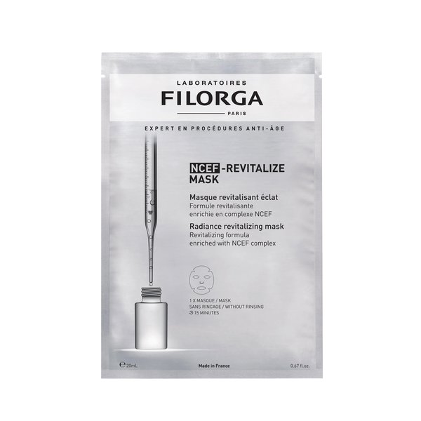 FILORGA LABORATOIRES NCEF-REVITALIZE MASK (1PC / 20ml)  فيلورغا ماسك ورقي مرطب ومنشط يمنح البشرة إشراقة وحيوية