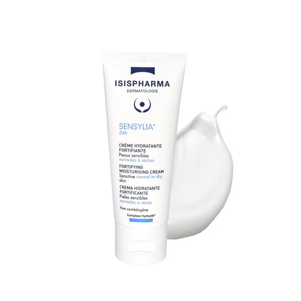 ISISPHARMA Sensylia 24h Crema Hidratante Fortificante 40 ml  اسس فارما كريم مرطب ومعزز لنسيج البشرة 