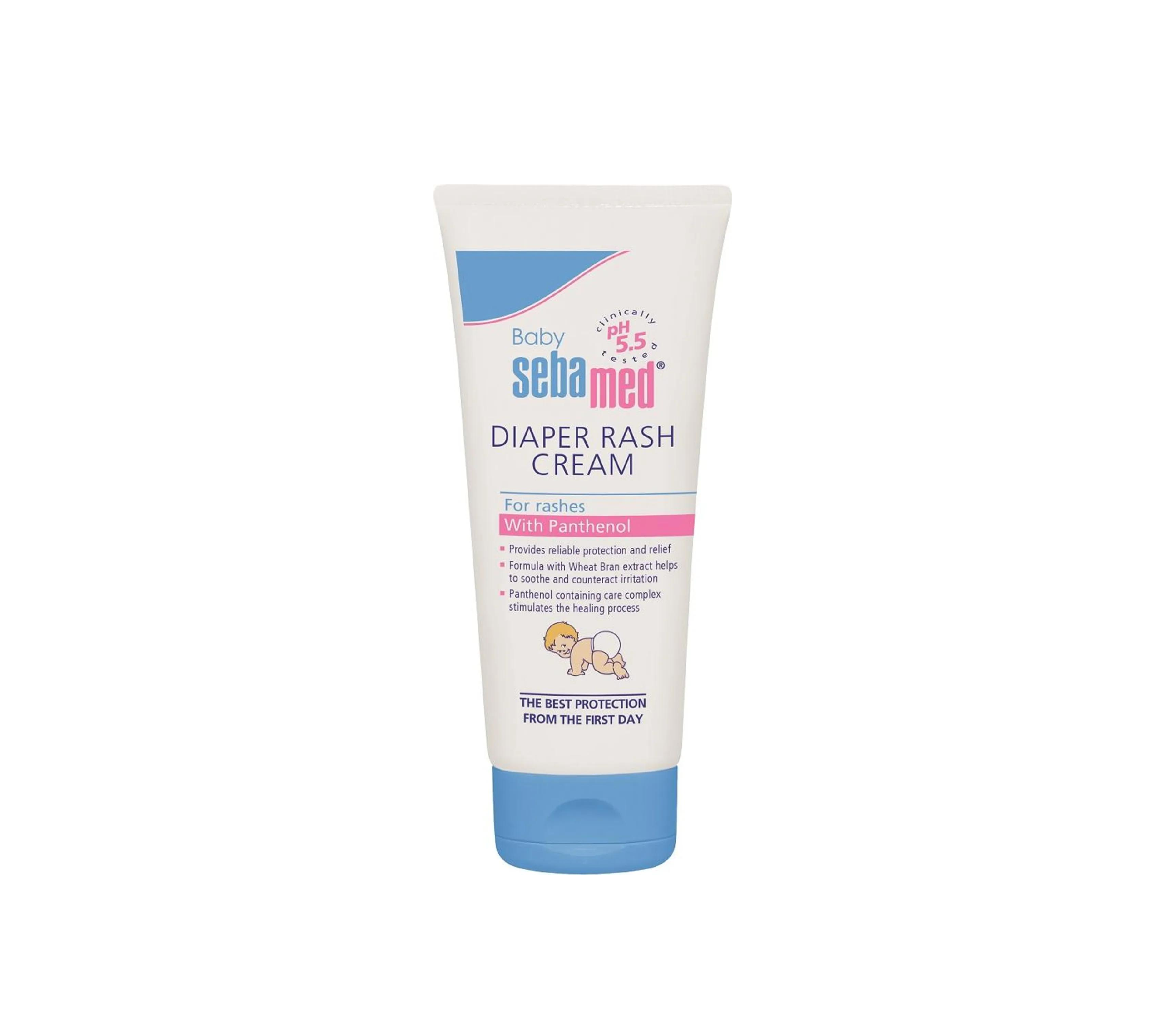 SEBAMED BABY DIAPER RASH CREAM 50ml سيباميد كريم حماية لبشرة الطفل الحساسة في منطقة الحفاض