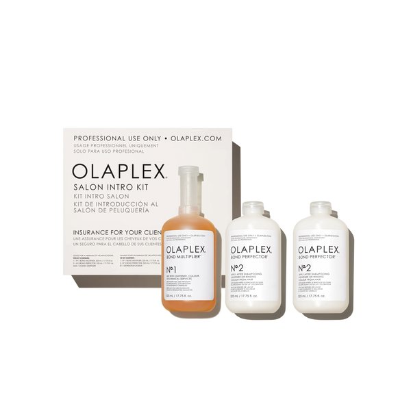 OLAPLEX SALON INTRO KIT  اولابليكس بكج العناية بالشعر وإصلاحه