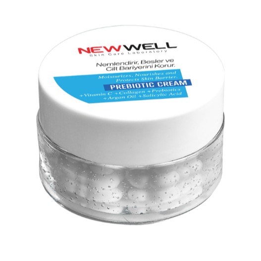 NEWWELL Moisturizes Nourishes and Protects Skin Barrier Probiotic Cream 50ml نيوويل كريم دعم وإشراقة البشرة