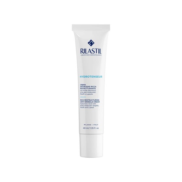RILASTIL Hydrotenseur Rich Restrcturing Anti-Wrinkle Cream 40ml ريلاستل كريم مضاد التجاعيد للبشرة الجافة 