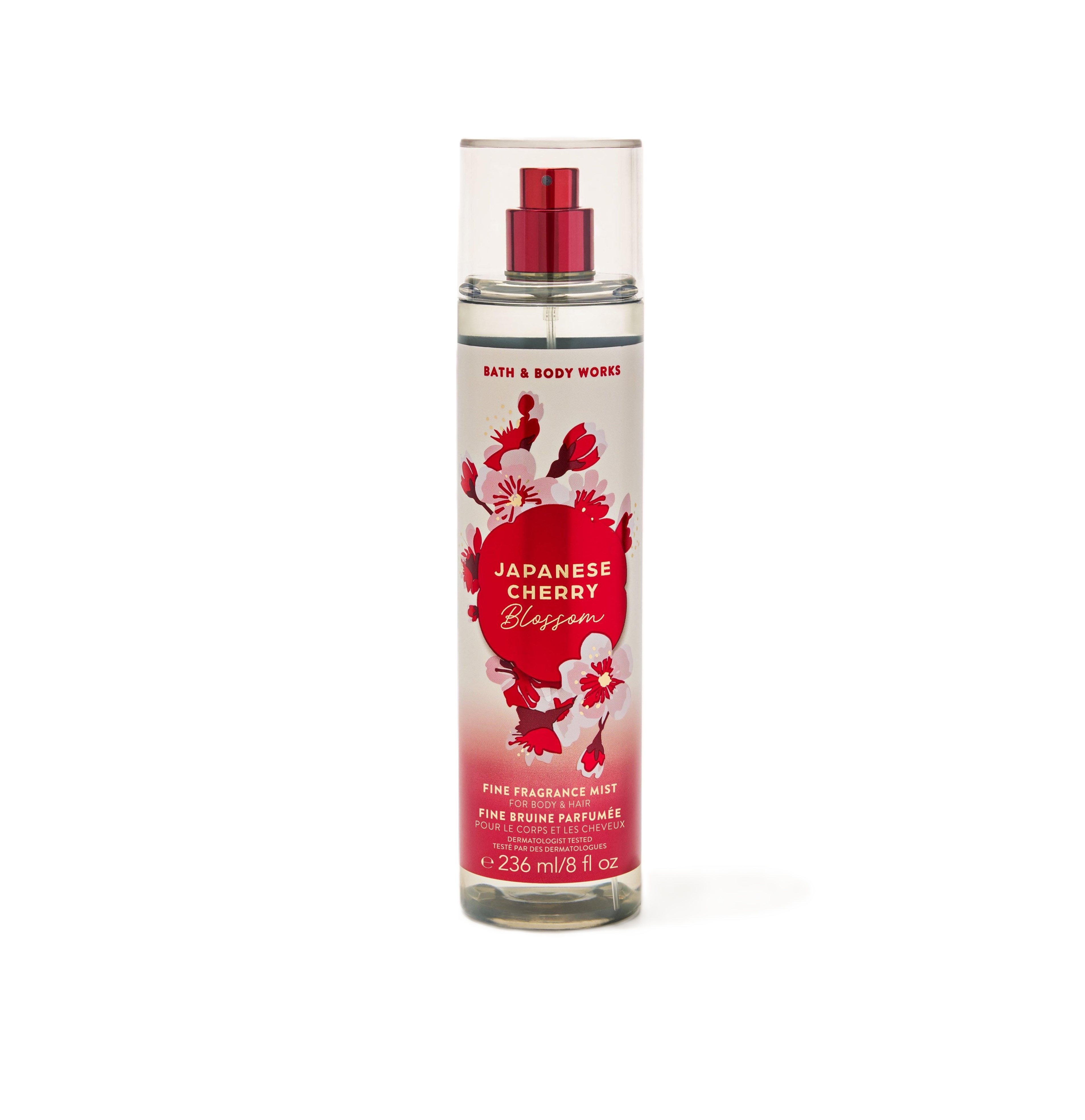 BATH & BODY WORKS Japanese Cherry Blossom Fine Fragrance Mist 236ml باث اند بدي ووركس مست للجسم برائحة زهر الكرز الياباني