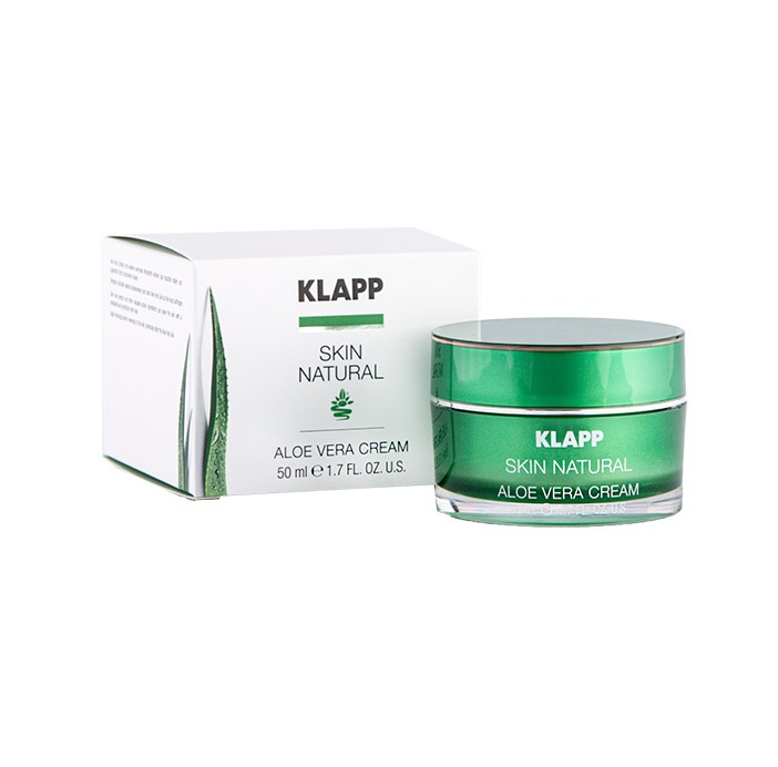 KLAPP Skin Natural Aloe Vera Cream 50ml كلاب كريم الالوفيرا المرطب و المهدئ للبشرة بخلاصة الكولاجين