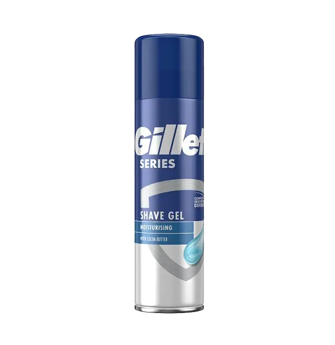 GILLETTE Series Shave Gel Moisturising With Cocoa Butter جيليت جل حلاقة مرطب بزبدة الكاكاو