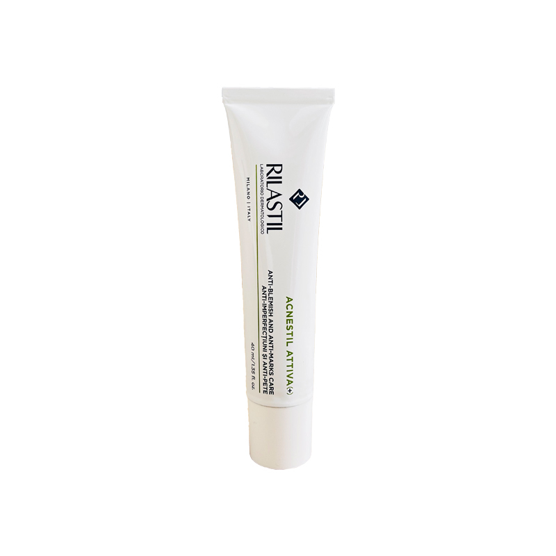 RILASTIL AcneStil Attiva Anti-Blemish Cream 40ml ريلاستيل كريم يقلل الحبوب، ينظم إفراز الدهون، ينقي المسام، ويرطب البشرة