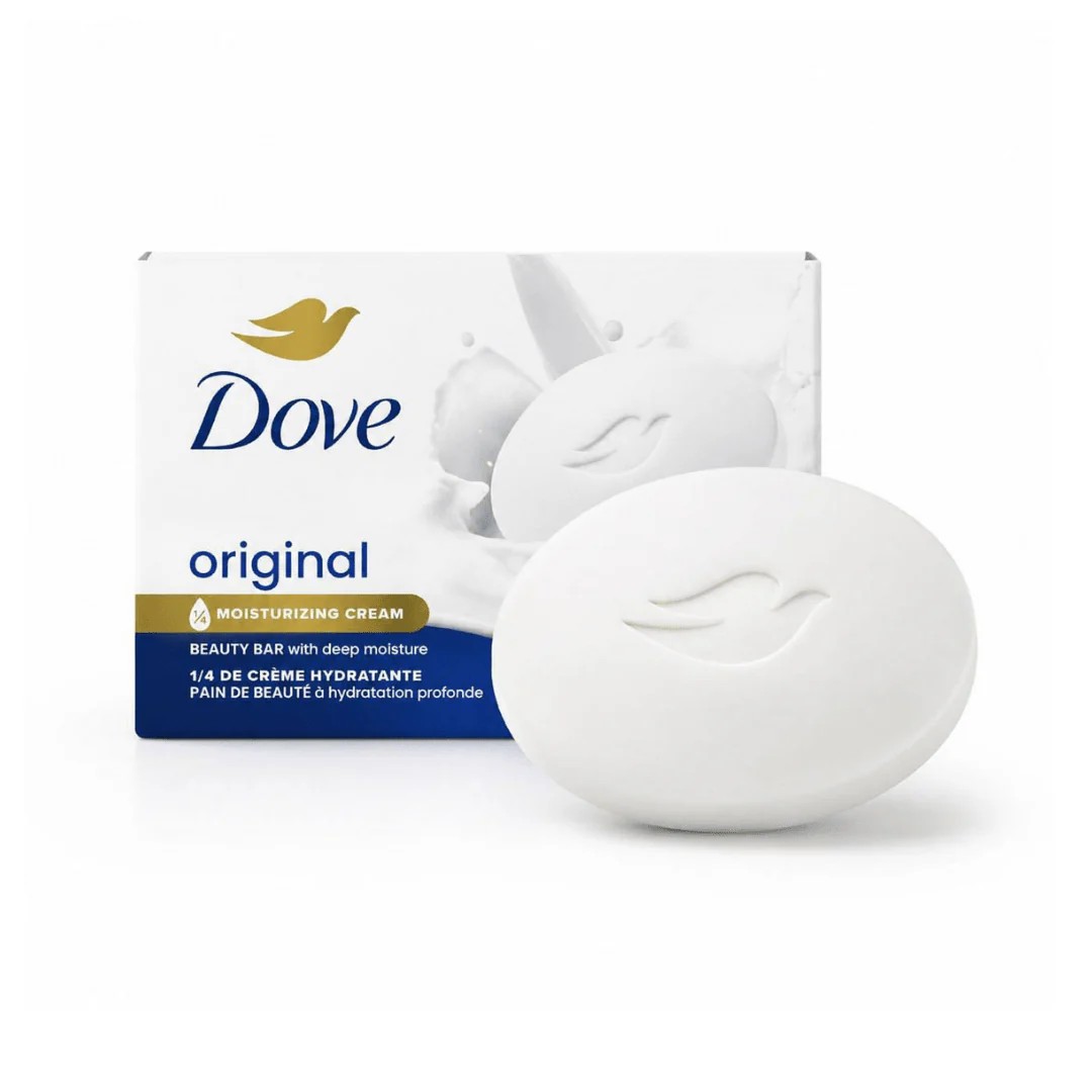 DOVE Original Beaty Soap Bar دوف صابون يرطب وينظف البشرة بلطف
