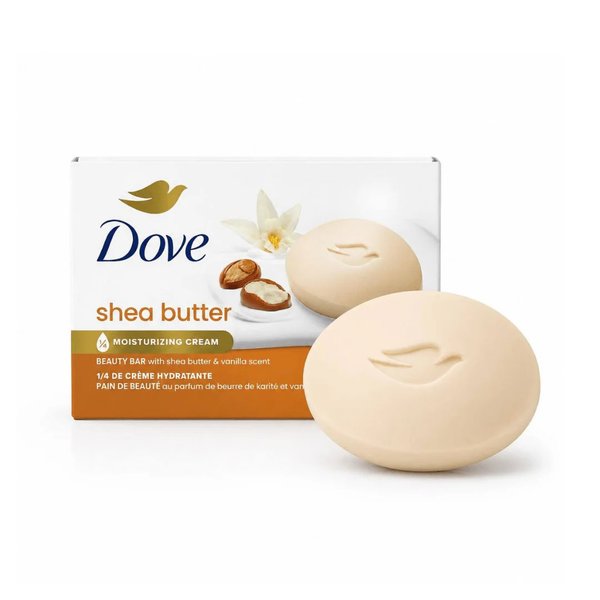 DOVE Shea Butter Beaty Soap Bar دوف صابون يرطب وينظف البشرة بلطف 