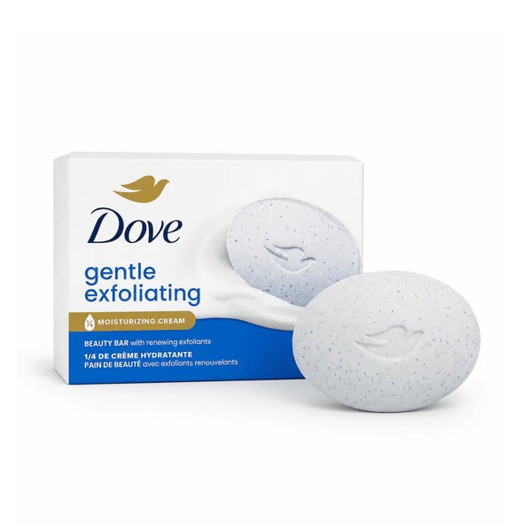 DOVE Gentle Exfoliating Beaty Soap Bar دوف صابون يرطب وينظف البشرة بلطف