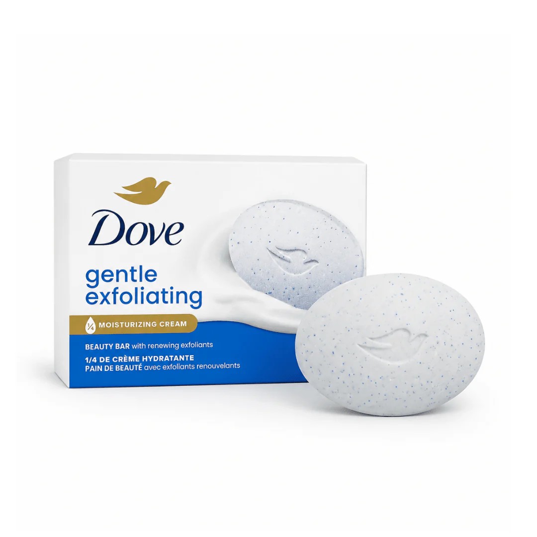DOVE Gentle Exfoliating Beaty Soap Bar دوف صابون يرطب وينظف البشرة بلطف